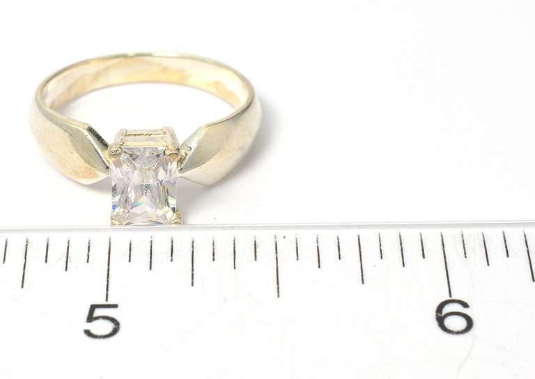 Sterling Silver & CZ Ring