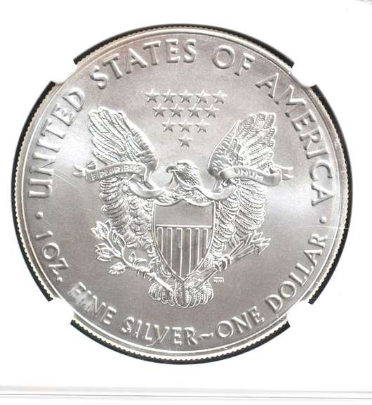 2018 Silver Eagle NGC MS69 ER