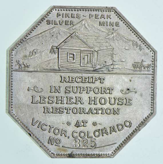 1900 1 Oz. Silver Leshers Referendum Souvenir Medal