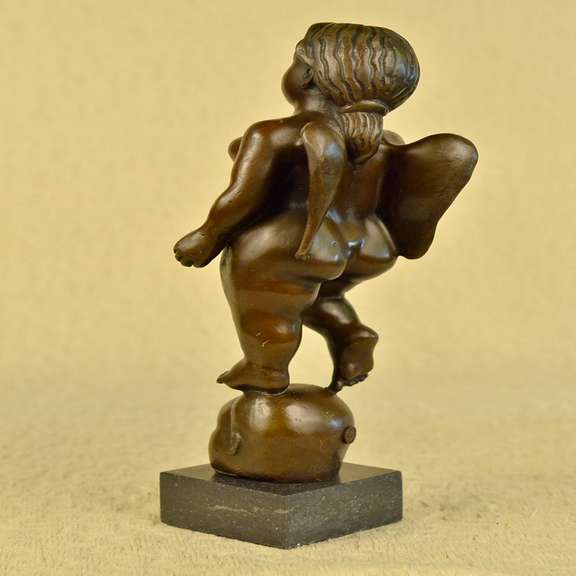 Standing Angel Bronze Sculpture