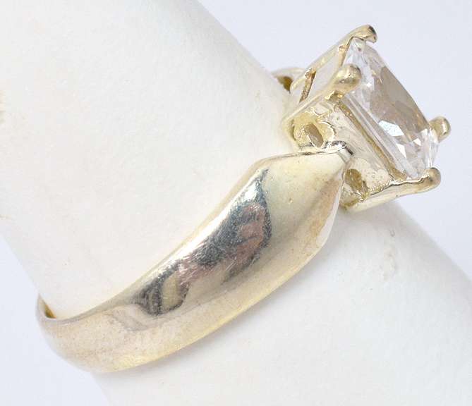 Sterling Silver & CZ Ring