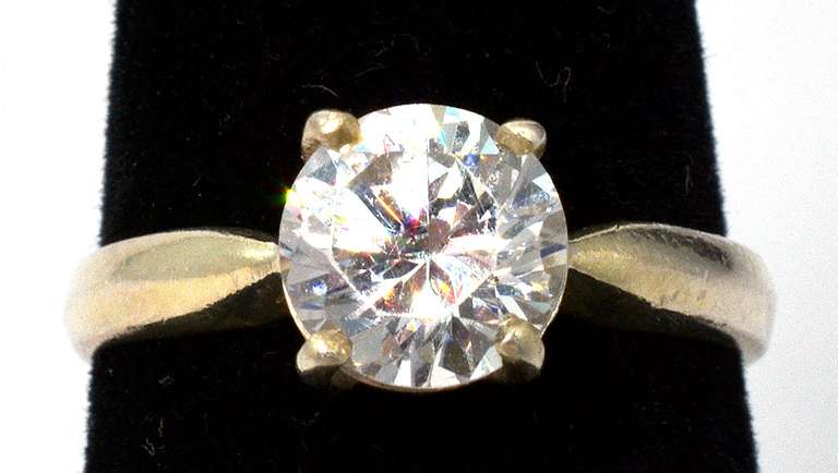 Sterling Silver CZ  Ring