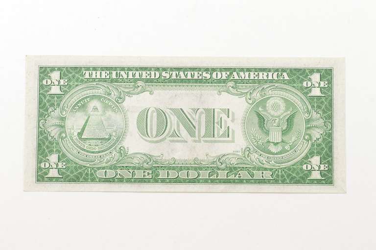 1935-A $1.00 Silver Certificate - Blue Seal