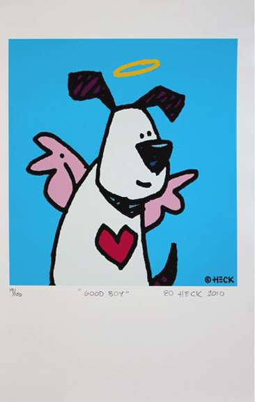 Ed Heck Good Dog Signed Limited Edition