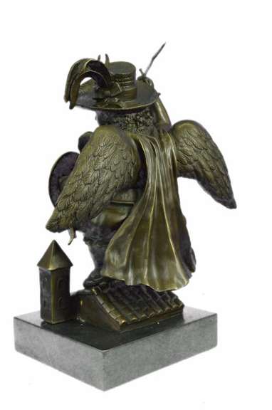 Archangel With Hat Bronze Sculpture
