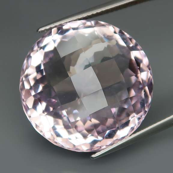 Sublime 32.62ct incredibly large checker top Amethyst
