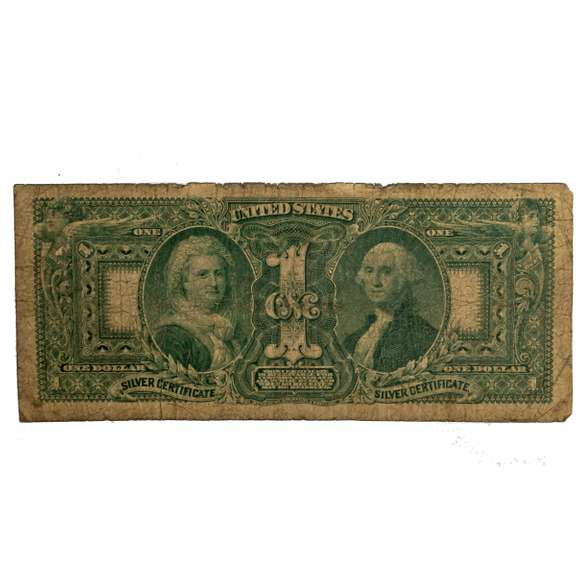 1896 $1 Educational Silver Certificate Note