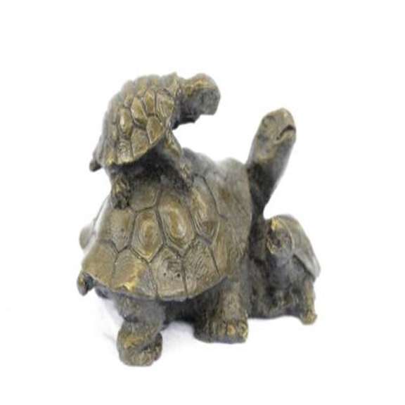 Vienna Bronze Snapping TURTLE TORTOISE Collectible Figurine Sculpture Statue