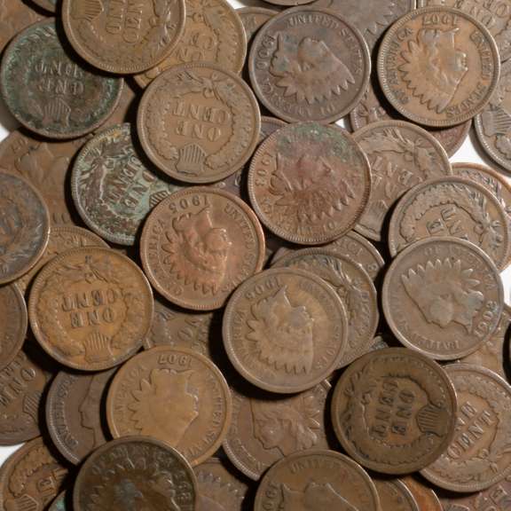74 Indian Cents