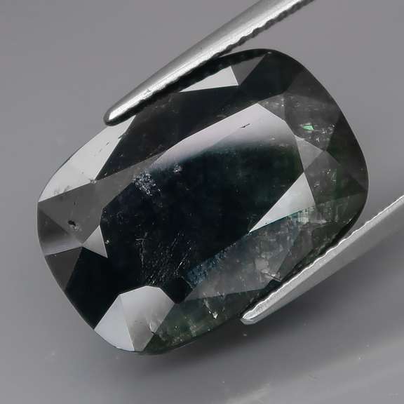 Heated only! Large 14.79ct blue green Sapphire