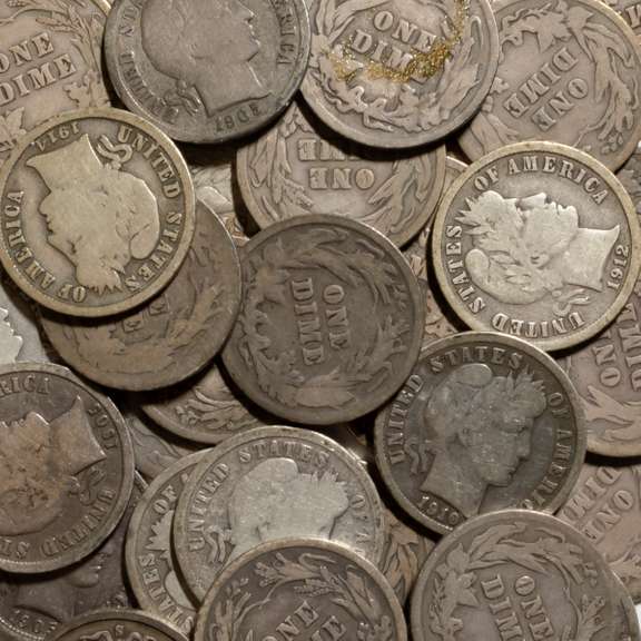 33 Barber Dimes