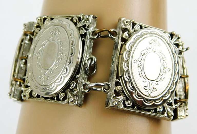 ART Locket Panel Bracelet