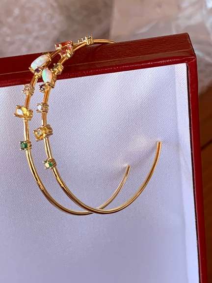 Designer Gemstone Earrings