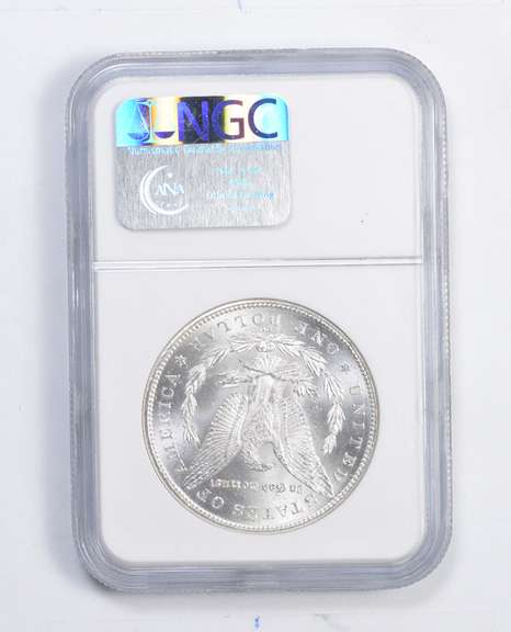 MS65 1884-CC Morgan Silver Dollar - Graded NGC