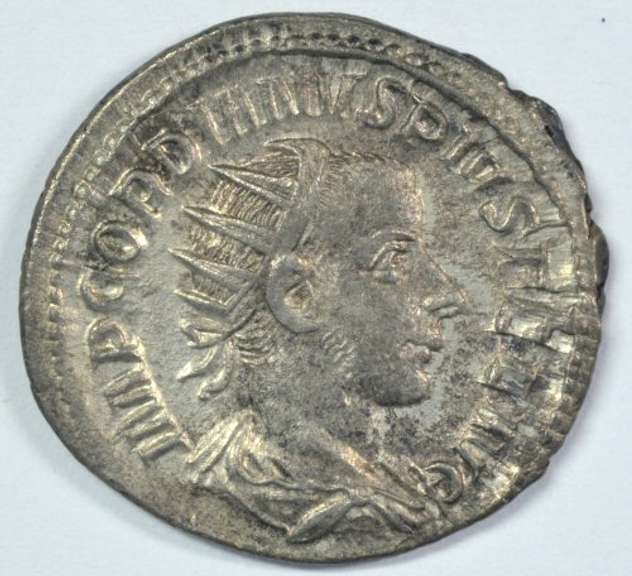 Great Roman Silver Ancient of Gordian III, 238-244 AD
