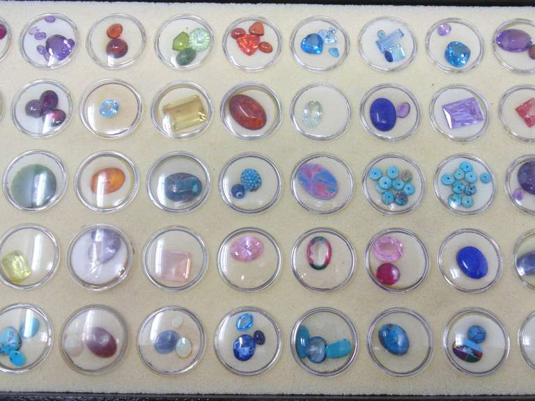 Group Lot of Colored Stones