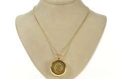 18K Yellow Gold Wealemefna Opisometer Cartography Tool Charm/Pendant