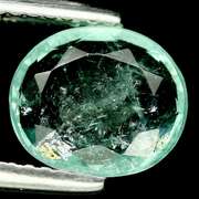 Vivid green unheated 1.82ct real Zambian Emerald