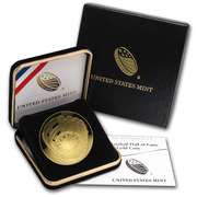 2014 Baseball Hall Of Fame Proof 5 Dollar Gold Coin in OGP