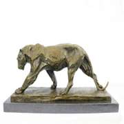 Animal Edition Lion Wildlife Bronze Statue