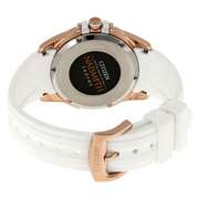 Citizen Eco-Drive Silver Dial White Silicone Watch