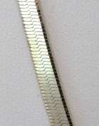 Sterling Silver Herringbone  Necklace