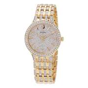 Bulova Crystal Pave Dial Watch