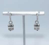 Bianci sterling silver bell earrings