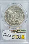 Very Choice BU 1880-O Morgan Silver Dollar. PCGS MS62