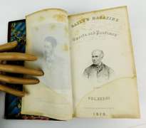 1879 Bailey's Sports & Pastimes Antique Book