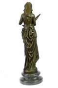 Fortuna Roman Goddess Bronze Statue