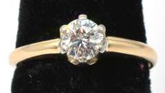 Diamond Engagement Ring in 14KT