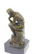 Thinker Symbol of Philosophy Bronze Sculpture
