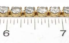 Diamond Necklace in 14K Yellow Gold