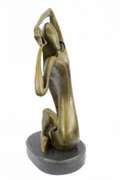 Modern Female Bronze Sculpture