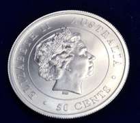 2014 Australia   1/2 OZ Silver Great White Shark