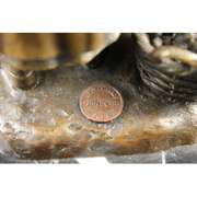 Vintage Bronze Dutch Girl Figurines Statues Sculpture