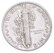 1925-D Mercury Silver Dime