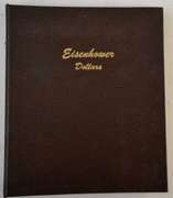 Lot of Eisenhower Dollar Coins in Dansco Album