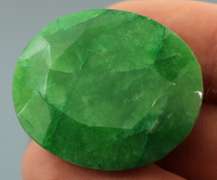 Heavy 86.5ct forest green Emerald