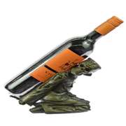 Art Deco Gothic Large Skeleton Skull Wine Holder Restaurant Bar Decor Decoration