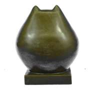 Modern Art Bronze Fat Cat Bronze Sculpture