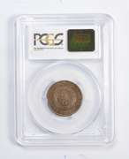 MS63 BN 1865 Union Shield Two Cent Piece - Graded PCGS