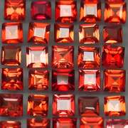 Pristine 6.52ct open color VS Garnet set