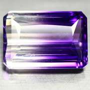 Beautiful 27.22ct top color created Ametrine
