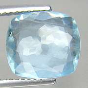 Glistening 3.11ct baby blue Aquamarine