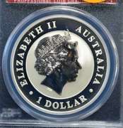 2013 P Australia Kookaburra w/snake First Strike  PCGS MS70