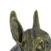 Man Best Friend French Bulldog Dog Bronze Sculpture