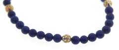 Lapis Gold Plated Bracelet