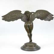Descending Night Bronze Sculpture